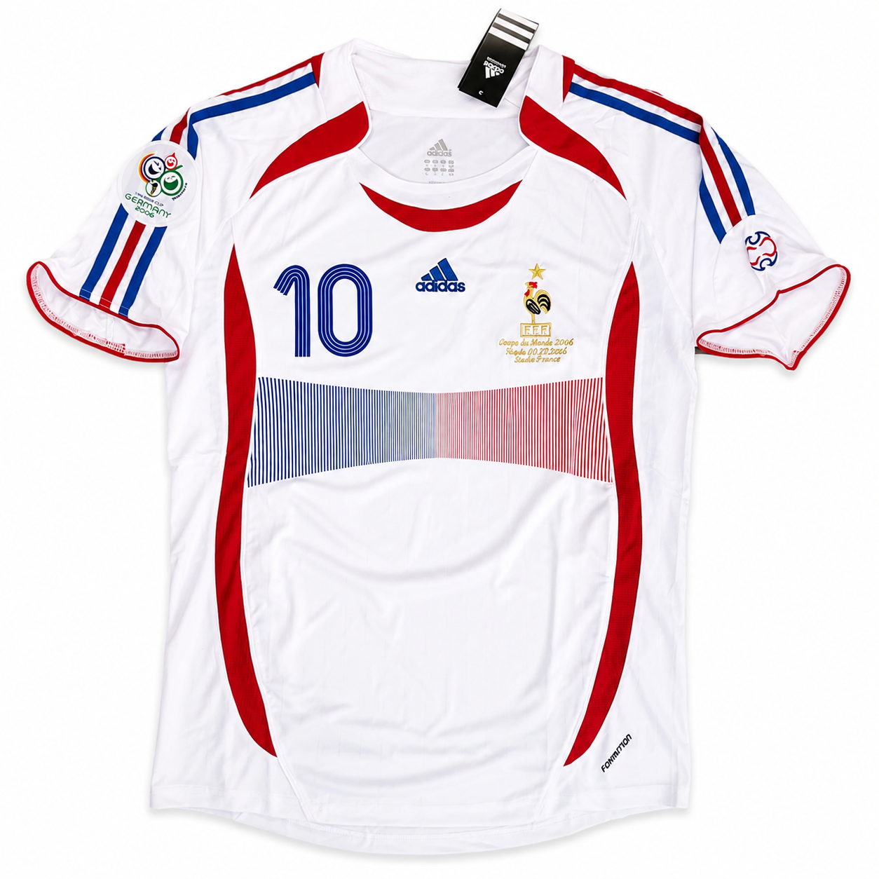 ZIDANE FRANCE “white”