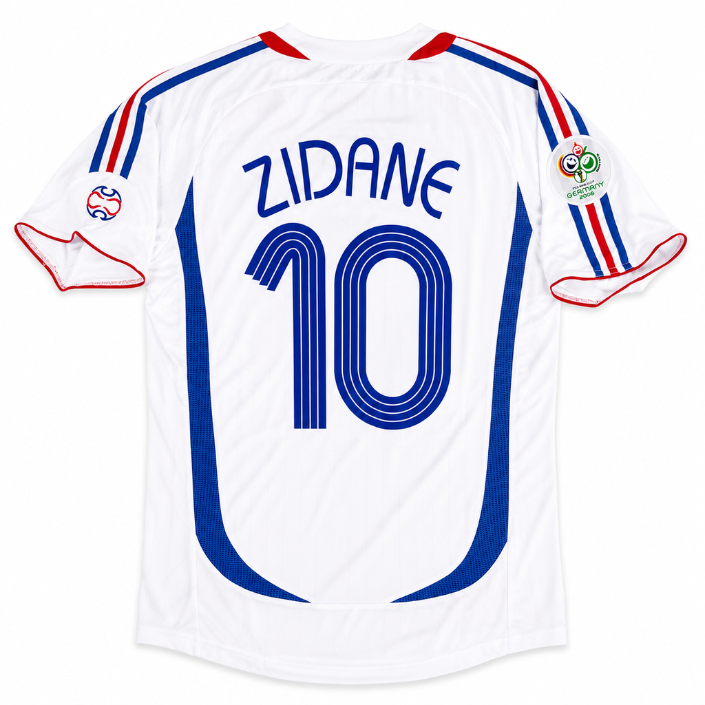 ZIDANE FRANCE “white”
